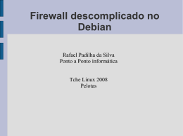 Firewall descomplicado no Debian