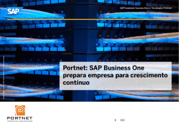 Portnet: SAP Business One prepara empresa para