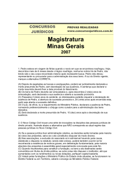 Magistratura Minas Gerais