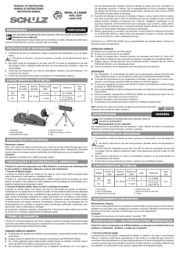 025.0901-0 - Manual Nivelador a lazer (Trilingue).indd