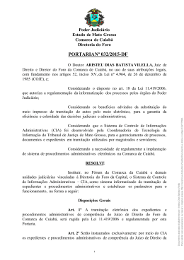 portarianº 032/2015-df - Tribunal de Justiça do Estado de Mato Grosso