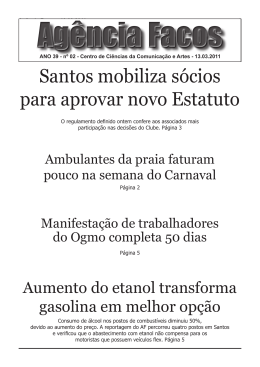 Santos mobiliza sócios para aprovar novo Estatuto