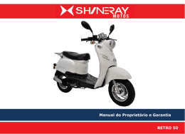 RETRô 50 - Shineray Motos