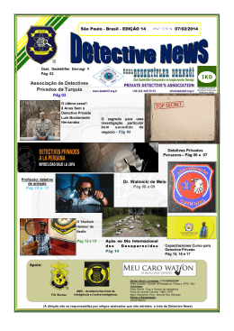 Detective News Edição 01