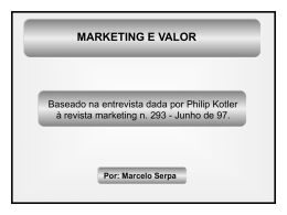 KOTLER _ Marketing e Valor 1997