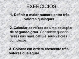 EXERCICIOS - educaonline