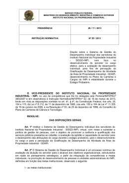 Instrução Normativa nº 29, de 28/11/2013