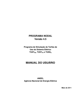 Manual do Programa Nodal V4.5