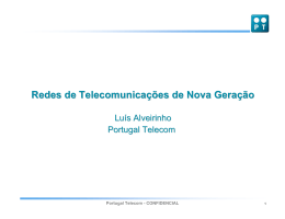 Redes de Telecomunicações de Nova Geração