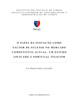 Dissertação Ivo Carvalho - Repositório Científico do Instituto