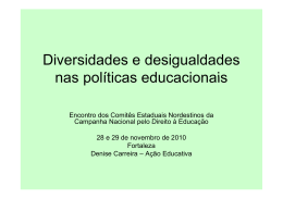 Diversidade_desigual.. - Campanha Nacional pelo Direito à Educação