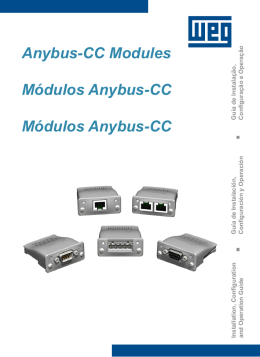 Módulos de Comunicação Anybus-CC