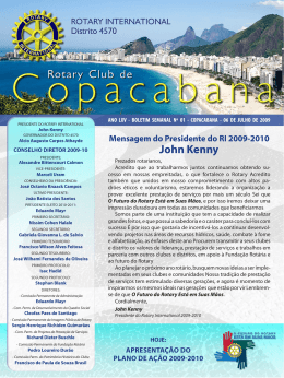 John Kenny - Rotary Club de Copacabana