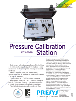Presys - Calibration Cell