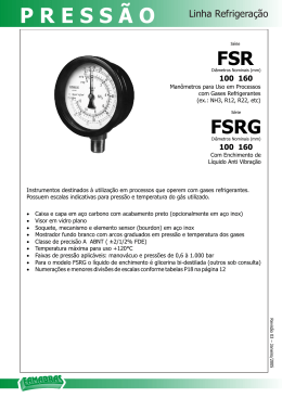 Pressão-Refrigeração-FSR_FSRG