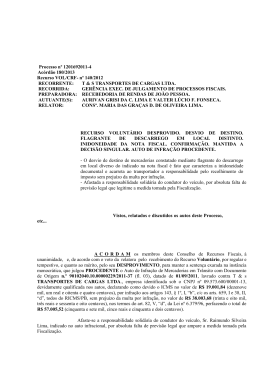 Processo nº 1201692011-4 Acórdão 180/2013 Recurso VOL/CRF
