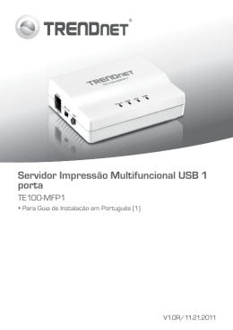 Servidor Impressão Multifuncional USB 1 porta