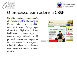 Central Brasileira de Sinal Público - CBSP