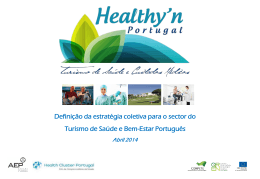 Estratégia coletiva para o turismo de saúde em Portugal