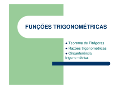 Introdução - Funções Trigonométricas