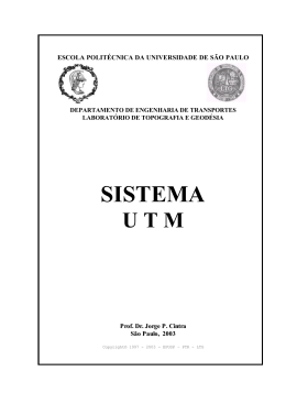 UTM - Capa Index 2003