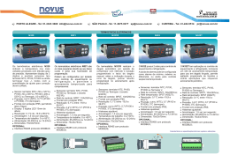 Folder termostatos NOVUS .cdr