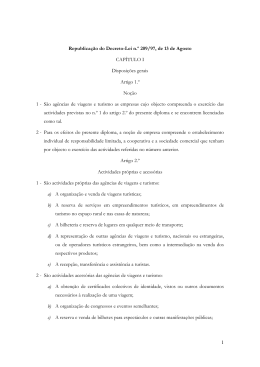 1 Republicação do Decreto-Lei n.º 209/97, de 13 de Agosto