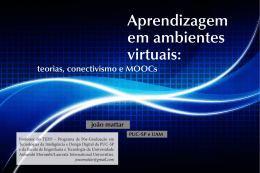 Aprendizagem em ambientes virtuais: teorias - PUC-SP