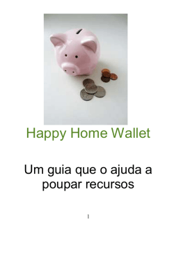 Portuguese Um guia - HAPPY HOME WALLET!