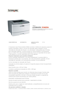 LEXMARK E360DN - Santec Copiadoras