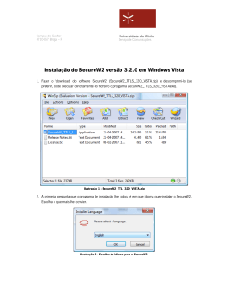 Instalação do SecureW2 versão 3.2.0 em Windows