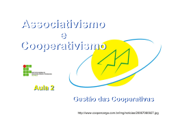 Aula 2 - OCB - Organização das Cooperativas Brasileiras
