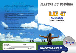 Manual ILXZ 47 - Dream Fitness