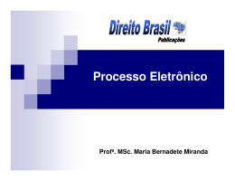 (Microsoft PowerPoint - PROCESSO ELETR\324NICO)