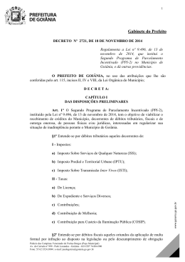 Decreto N. 2721 de 18/11/2014