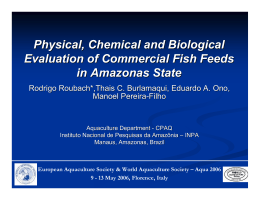 Physical, Chemical and Biological Evaluation of Commercial Fish