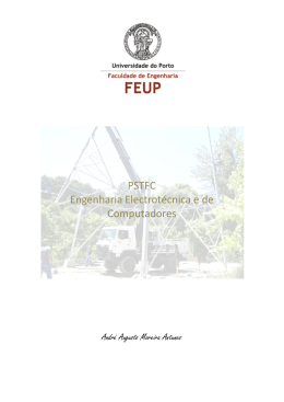 Relatório  - Faculdade de Engenharia da Universidade do Porto