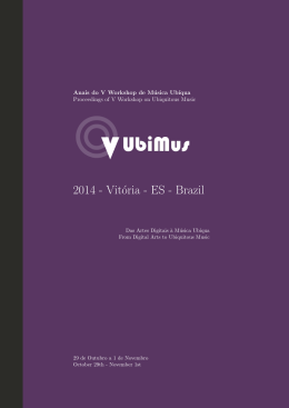 2014 - Vitória - ES - Brazil - dcomp