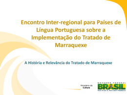 Encontro Inter-regional para Países de Língua Portuguesa sobre a