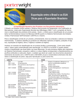 Exportação entre o Brasil e os EUA Dicas para o