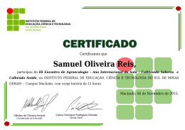 Samuel Oliveira Reis