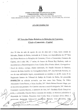 19ª Vara Cível - Tribunal de Justiça do Estado da Bahia