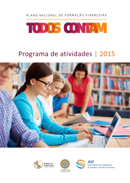 Programa de atividades | 2015