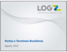 Logística Portuária Brasileira