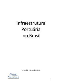 Infraestrutura Portuária no Brasil