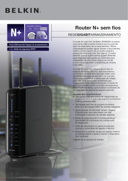 Router N+ sem fios