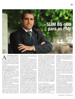 destaque - Slim Business Solutions