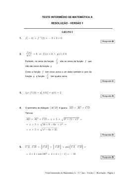 Resolução - Matemática.pt