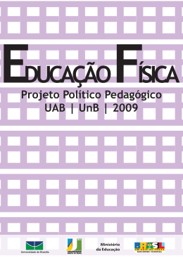 Projeto Político Pedagógico UAB | UnB | 2009
