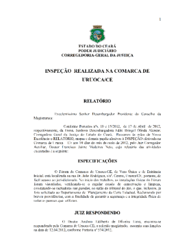 Comarca de Uruoca (Proc. nº 8501169-83.2012.8.06.0026)